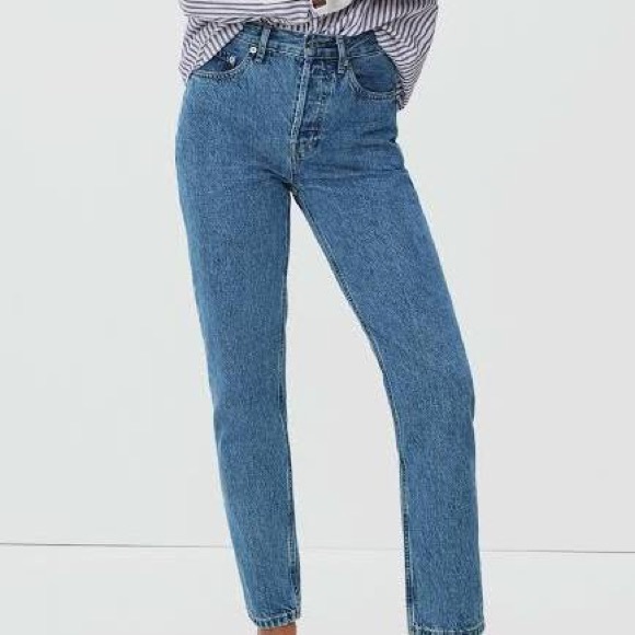 Everlane Curvy ’90s Cheeky Straight Jeans - Picture 1 of 4
